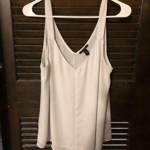 White Tank Top Blouse